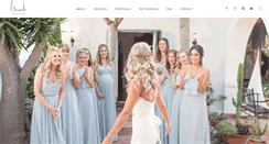 Desktop Screenshot of beachbridalbeauty.com